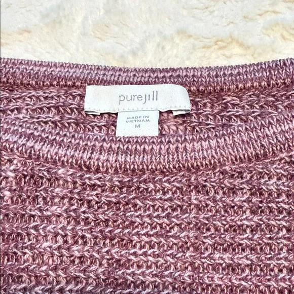 Pure Jill / Mauve Knit Sweater - Picture 2 of 5
